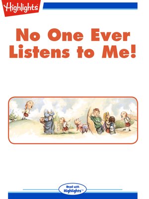 cover image of No One Ever Listens to Me